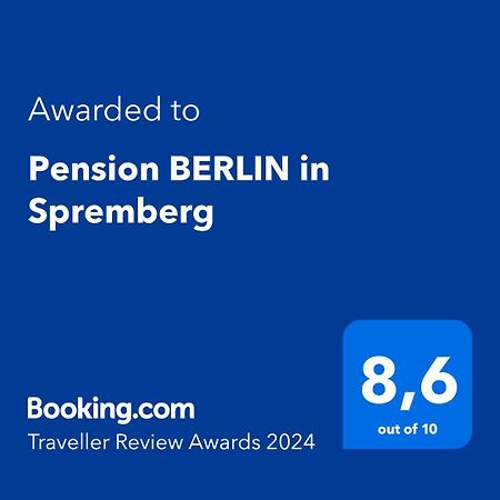 Pension Berlin In Spremberg Exterior foto
